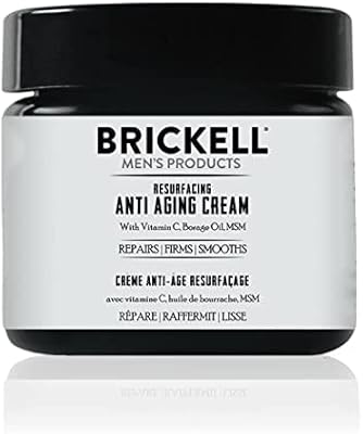 Brickell men's products crème resurfaçante anti-âge pour hommes crème à la vitamine