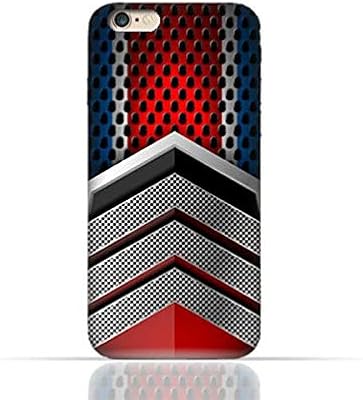 Coque en silicone tpu pour apple iphone 5/5s avec dos en maille géométrique