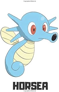 Horsea : carnet pokémon, carnet horsea, pokémon go, idéal pour les enfants, journal