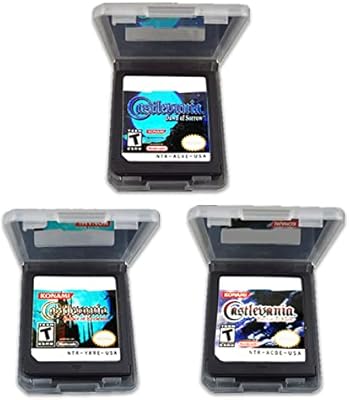 Carte de jeux à cartouche castlevania dawn of sorrow & order of ecclesia