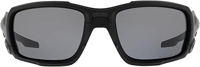 Lunettes de soleil à monture rectangulaire oakley sa pour hommes, modèle oo9329, noir