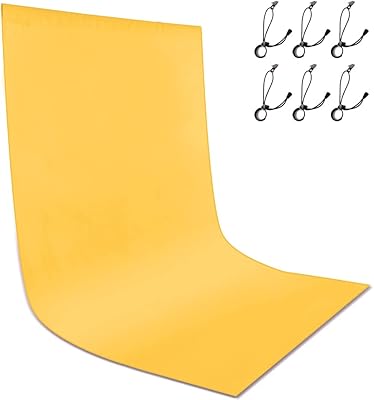 Fond de photographie jaune sebazi - toile de fond de photographie 8x10 pieds pour l'enregistrement vidéo et la prise de photos. Redéfinissez vos attentes shopping avec Diaytar