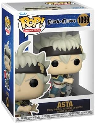Funko pop! animation : black clover - asta, figurine en vinyle à collectionner