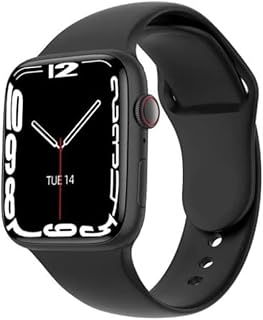 Montre intelligente olly s7 avec écran personnalisable de 45 mm et batterie