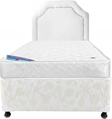 Awf al wadi furniture® lit divan de relaxation simple 3 pièces avec matelas