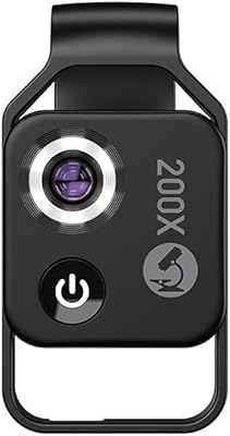 Objectif de microscope à zoom 200x avec lumière led cbl objectif macro