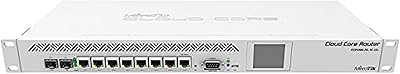 Routeur microtik ccr1009-7g-1c-1s+pc cloud core avec refroidissement passif