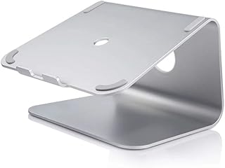 Support pour ordinateur portable en alliage d'aluminium, silicone antidérapant, forte stabilité, confortable, adapté