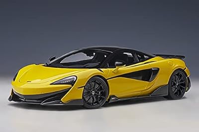 Modèle de voiture mclaren 600l moulé sous pression 1/18 (orange)
