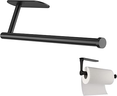Showway porte-serviettes en papier porte-serviettes en papier auto-adhésif sous l'armoire acier inoxydable solide