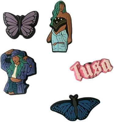Bijoux croco inspirés de karol g silicone sans pierres précieuses précieuses