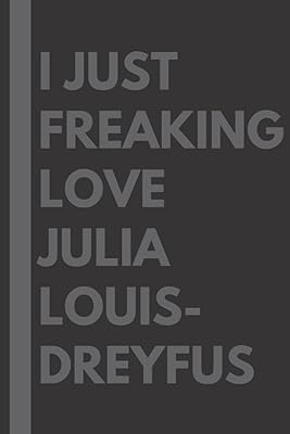 J'aime juste julia louis-dreyfus : carnet de notes ligné, cadeau d'anniversaire