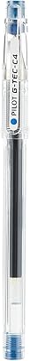 Stylo à bille gel g-tech pilot c4 0,4 ​​mm (1 stylo) - bleu