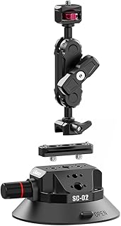Support à ventouse puissant ulanzi sc-02 pour caméra d'action | compatible avec la caméra