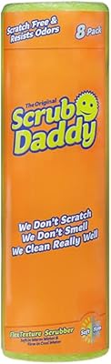 Scrub daddy brosse de nettoyage originale à contrôle de température résistante aux rayures