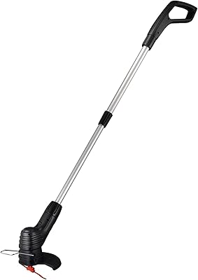 Tondeuse à gazon électrique sans fil portable légère joleretech, coupe-herbe électrique