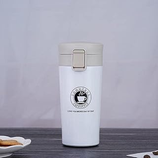 Tasse à café de voyage en acier inoxydable isolée sous vide, tasse à