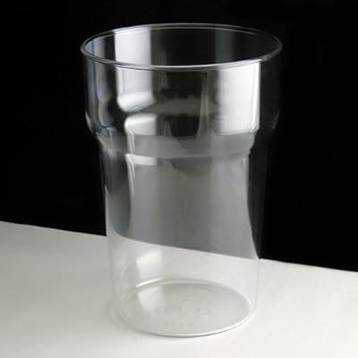Verre à pinte en nanoplastique polycarbonate presque incassable (paquet de 10)