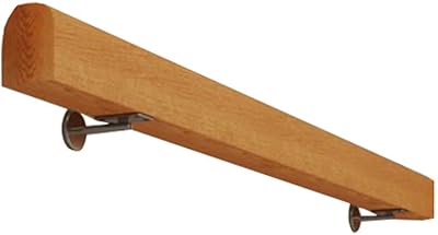 Kit de main courante d'escalier industriel avec supports en acier inoxydable fixés au