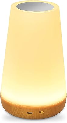 Lampe de table de chevet space veilleuse à commande tactile avec 5