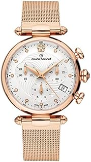 Montre à quartz suisse plaquée or rose claude bernard pour femme code vestimentaire
