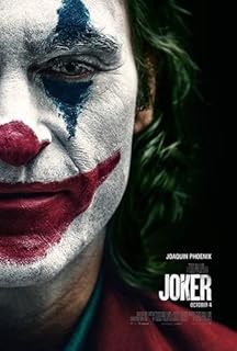 The joker 2019 - affiche murale demi-visage - 24" x 36"
