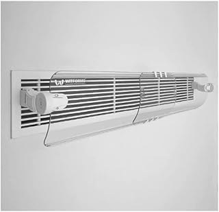 Déflecteur de flux d'air central ac, bras blanc, panneau transparent