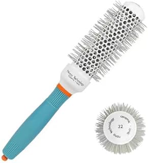 Brosse à cheveux ronde banana home, brosse à cheveux en céramique nano thermique