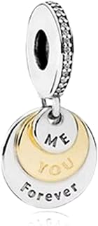 Déstockage de perles en argent sterling 925, pendentif, bijoux pour filles, cadeaux