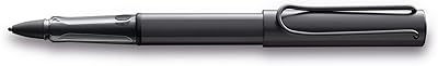 Stylo d'écriture numérique lamy emr d'al-sittar noir en aluminium anodisé noir