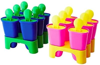 Moule à glace ikea choosigit, couleurs assorties - 2 ensembles