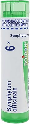 Boiron symphytum officinale 6x pour les symptômes de traumatisme osseux - 80 granulés