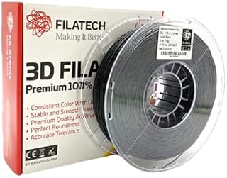 Filament d'imprimante 3d flexible filatech tpu+, 1,75 mm, 1 kg, noir, fabriqué aux