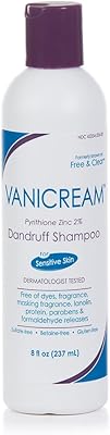 Shampooing antipelliculaire médicamenteux vanicream | force otc maximale, pyrithione zinc 2% | non
