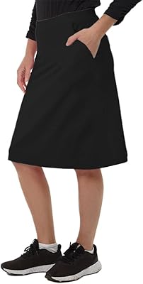 Jupe de tennis longueur genou pour femmes, jupes de golf de sport, jupes