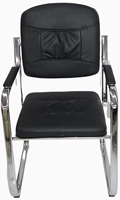 Chaise visiteur karnak en simili cuir pour bureau, hôpital, école, etc. avec cadre