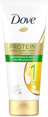 Le super revitalisant dove protein renforce les cheveux fragiles en seulement 1 minute