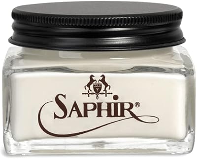 Cire naturelle saphir medalie d'or cordovan pour chaussures et bottes en cuir