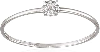 Bague de fiançailles diamant blanc femme pr12847w