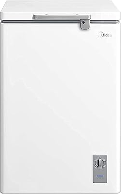 Congélateur coffre media, 131 litres, blanc - hs131cn, garantie d'un an