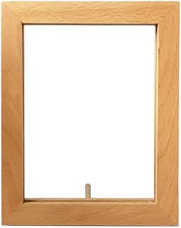Cadre photo en bois fiskenet avec lumières led, photographie diy, impression nocturne éclairée