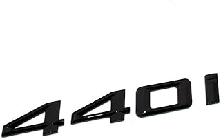 Aubou emblème noir brillant 440i emblème pour m power series performance