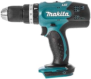 Makita perceuse à percussion sans fil 18 volts dhp453, noir, bleu