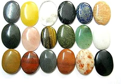 Crystalmiracle magnifique ensemble de 61 pierres précieuses pour l'anxiété, ensemble de cristaux