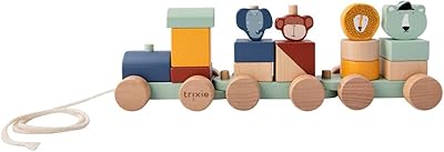Train animalier en bois trixie