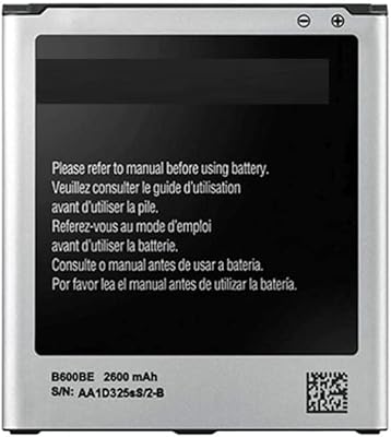 Batterie de remplacement 2600mah compatible avec samsung galaxy s4 active black