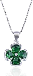 Collier avec pendentif double cœur plaqué or 18 carats 925 en cristal swarovski