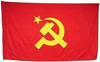 Drapeau du centre soviétique 3 x 5 pieds bannière pour mât - drapeaux