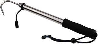 Canne à pêche télescopique rti gs04 1m en acier inoxydable