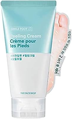 Crème exfoliante pour les pieds smile the face shop, 120 ml